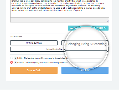 Add framework outcomes