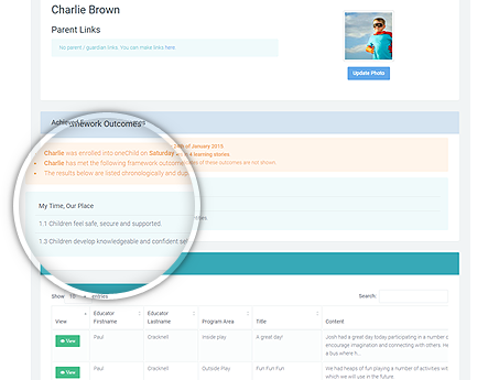 Child & Educator Portfolios